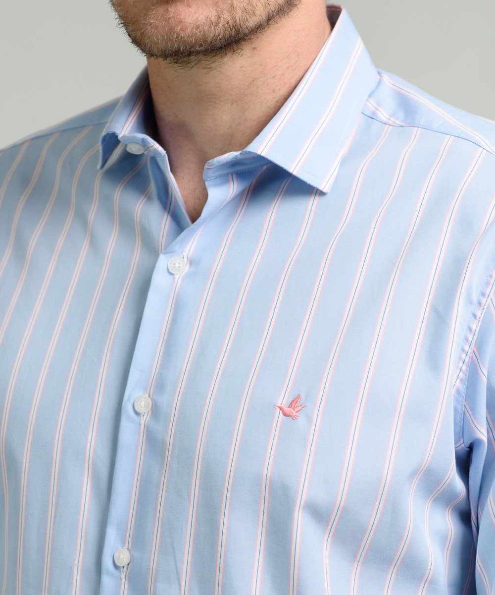 Camisa Milano Stripes Slim Fit