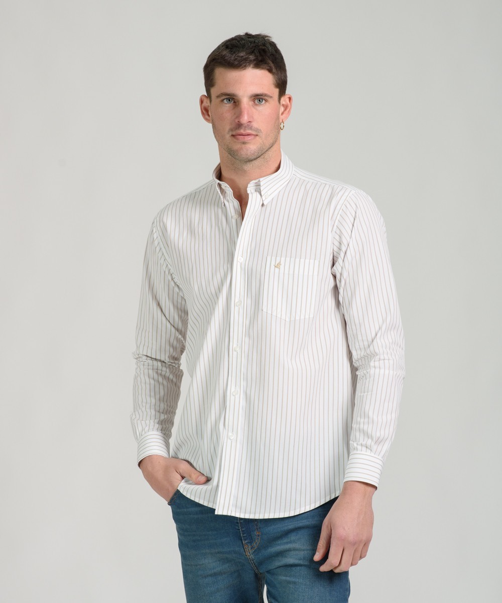 Camisa Brighton Stripes Pocket