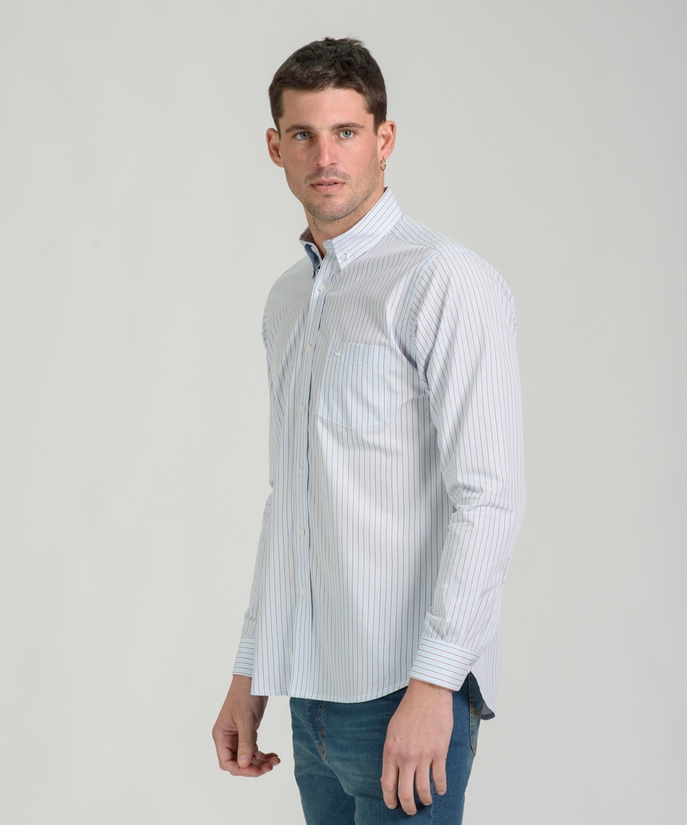 Camisa Brighton Stripes Pocket