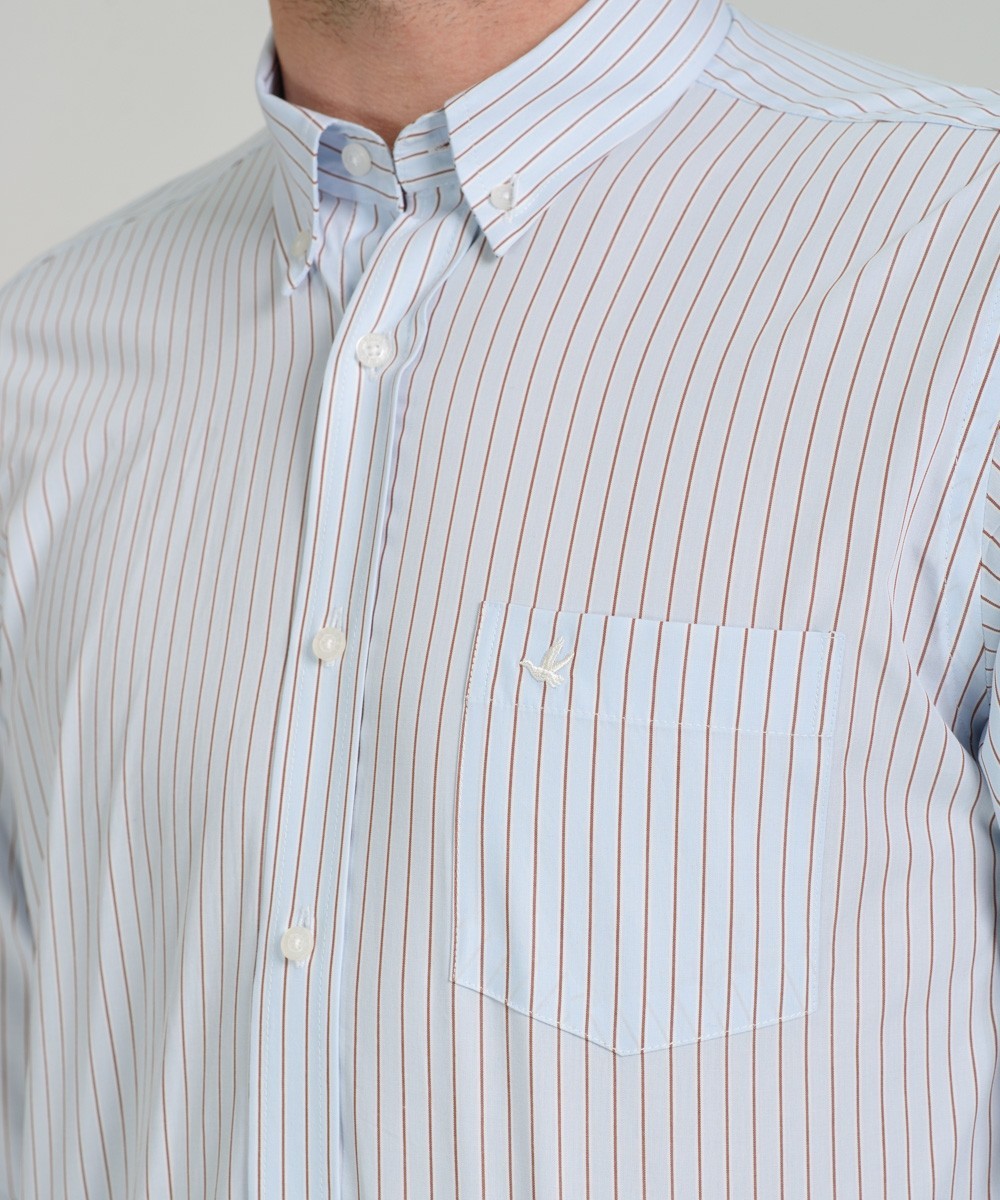 Camisa Brighton Stripes Pocket
