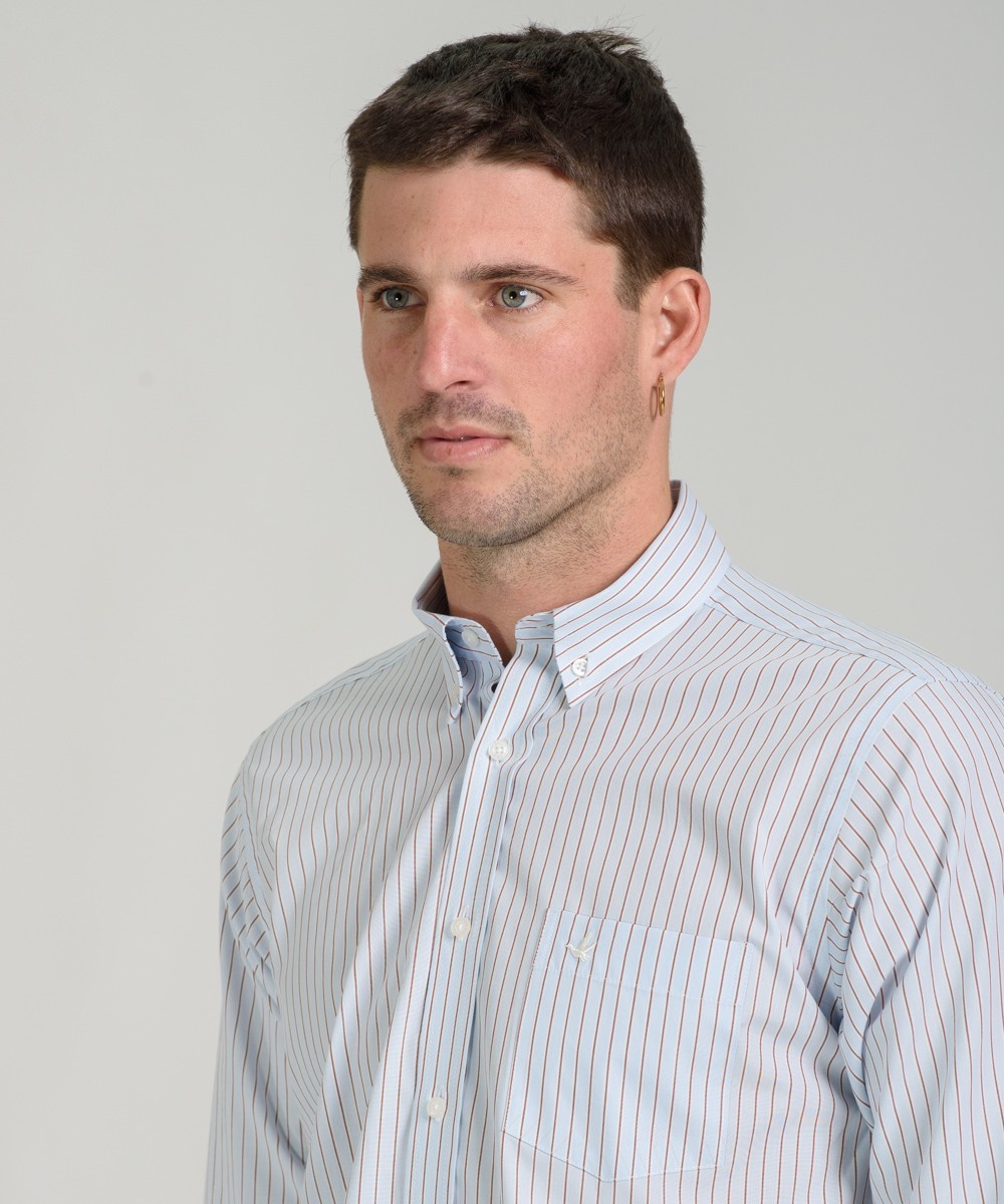 Camisa Brighton Stripes Pocket