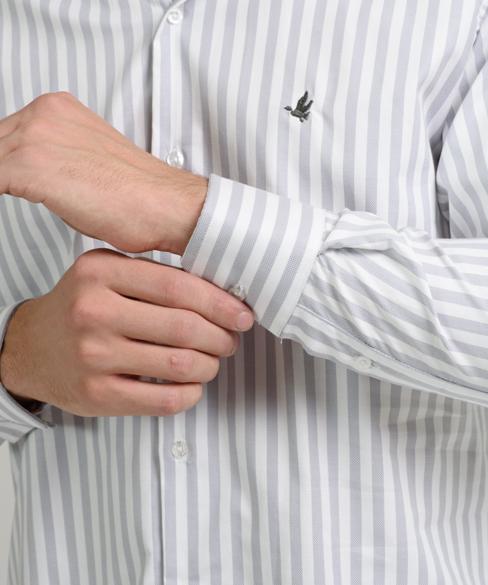 Camisa Milano Stripes Slim Fit