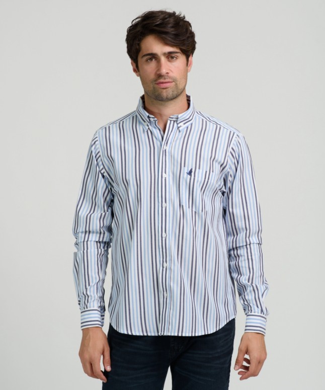 Camisa Brighton Stripes Pocket