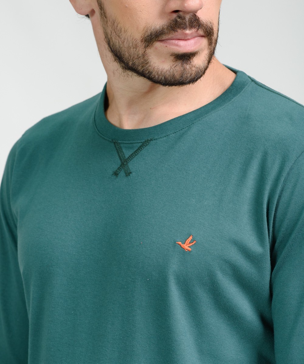 Remera Duck Embroidery