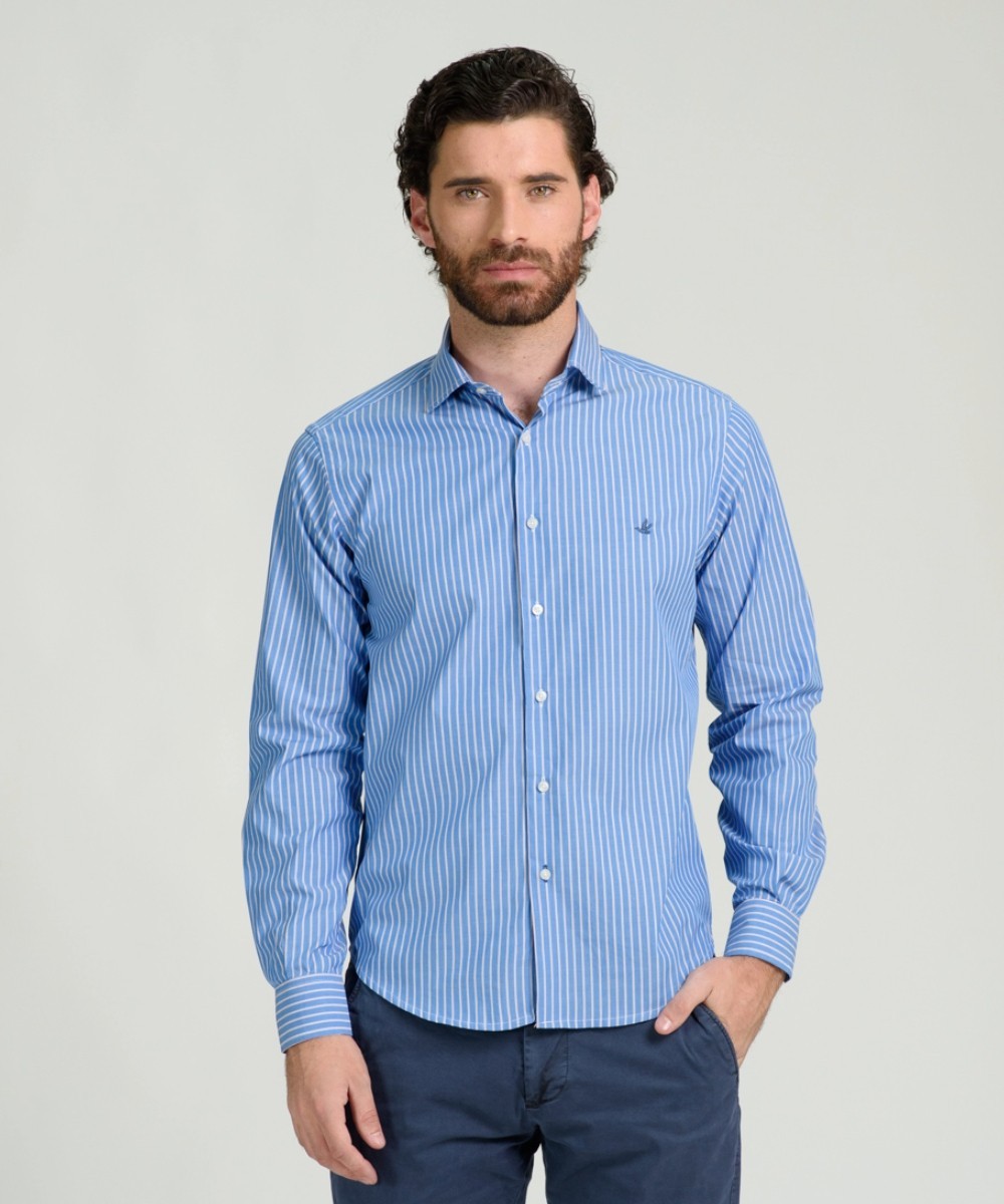 Camisa Milano Stripes Slim Fit