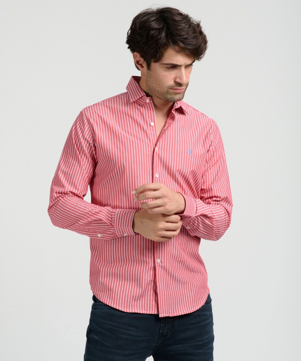 Camisa Milano Stripes Slim Fit
