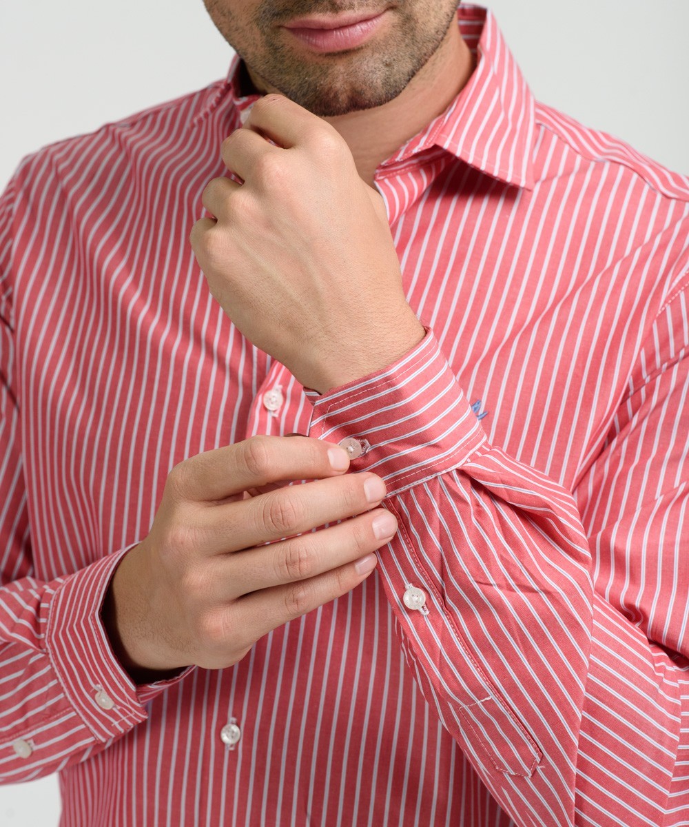 Camisa Milano Stripes Slim Fit