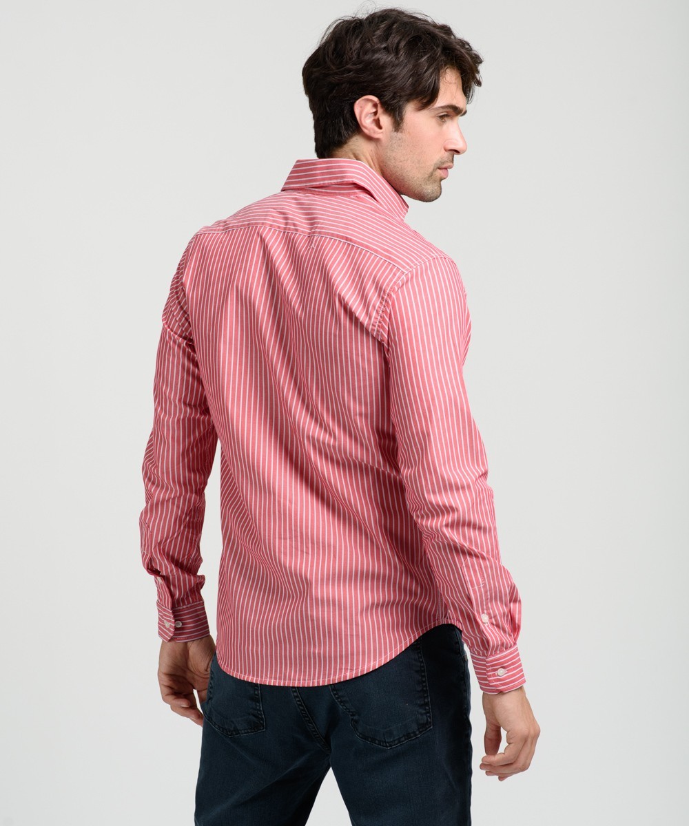 Camisa Milano Stripes Slim Fit