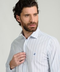Camisa Milano Stripes Slim Fit