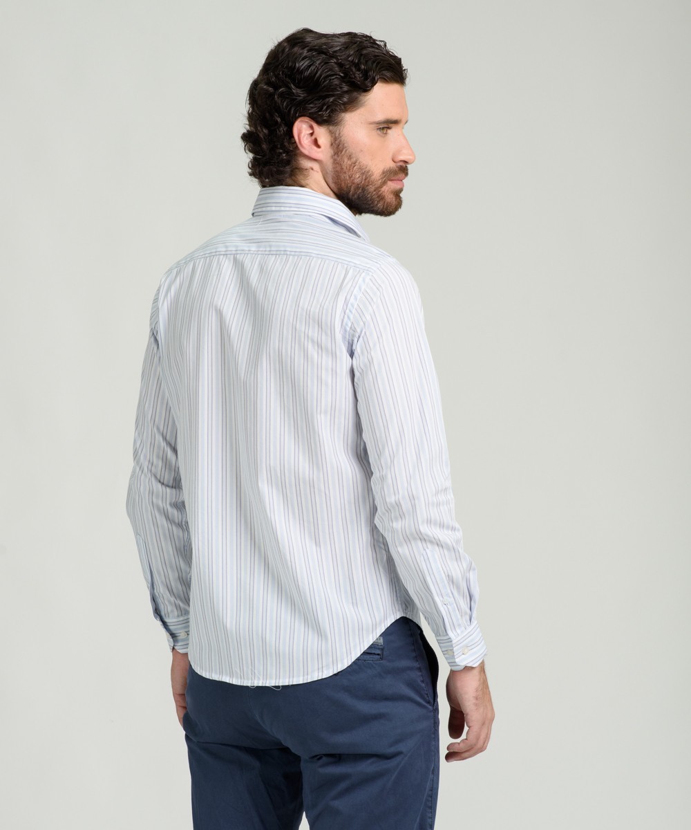 Camisa Milano Stripes Slim Fit