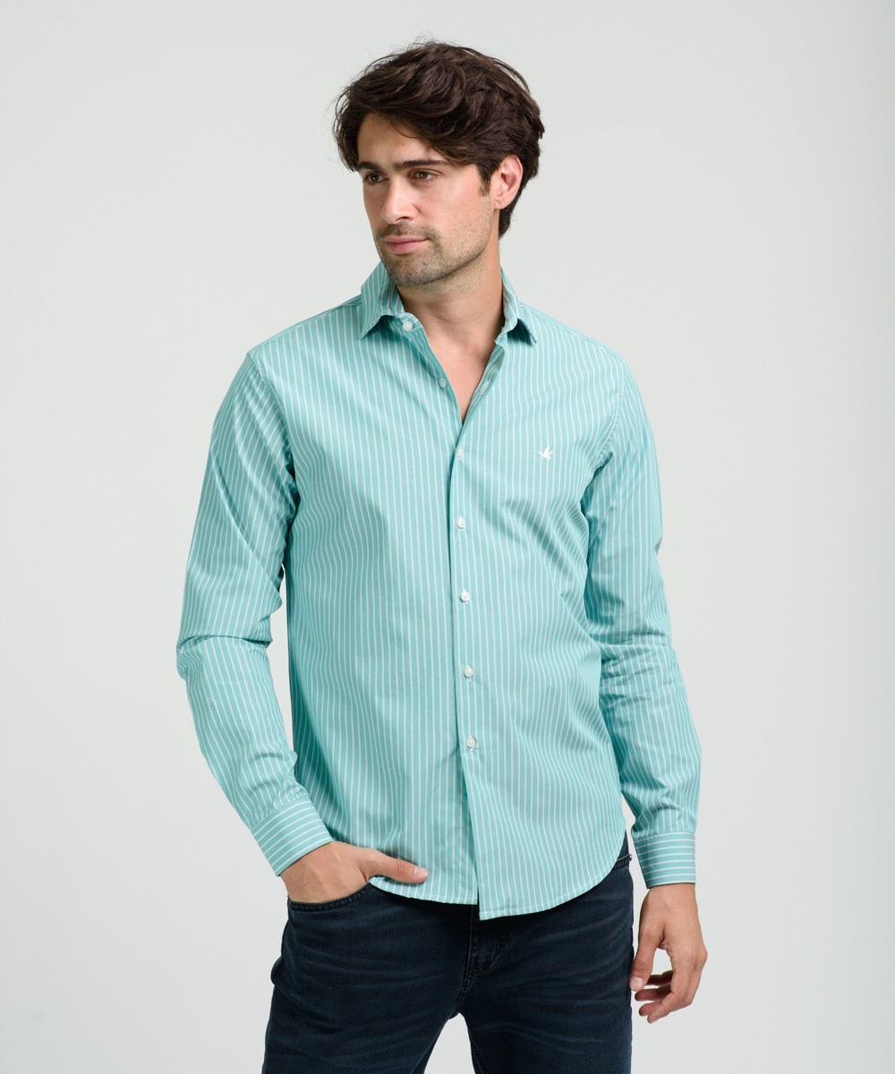 Camisa Milano Stripes Slim Fit