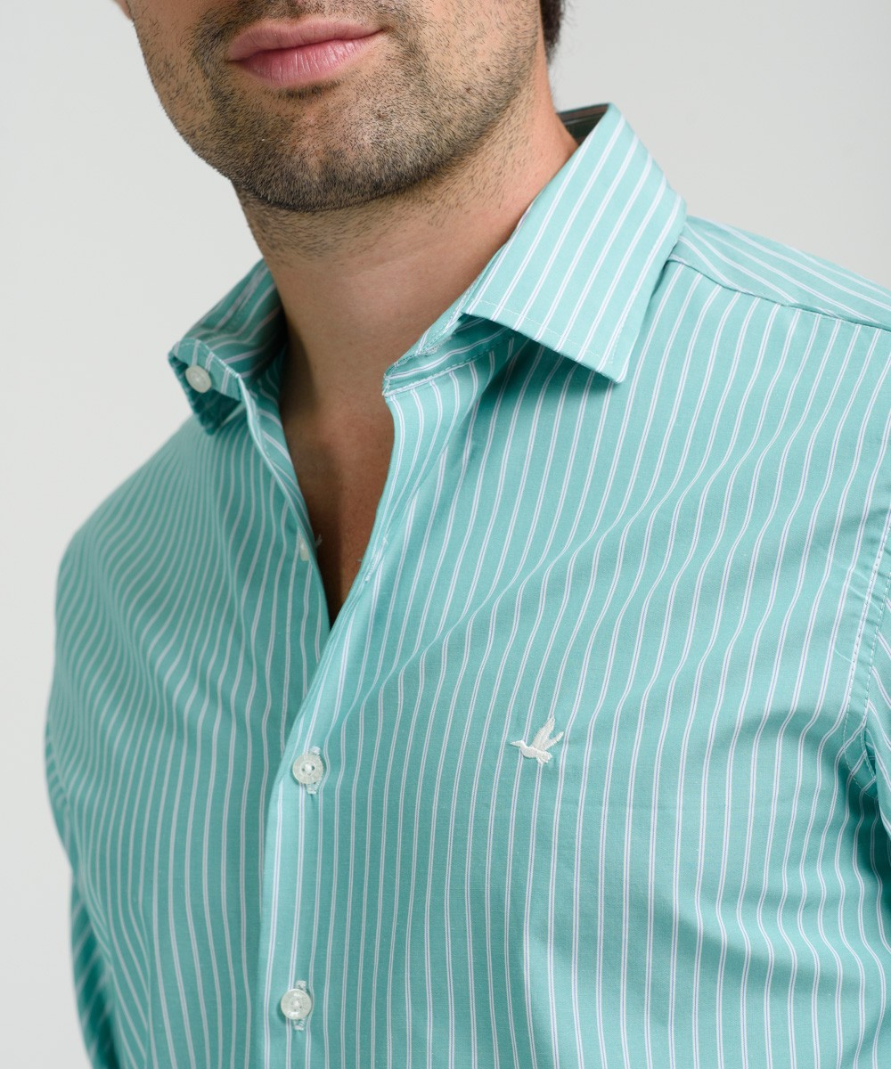 Camisa Milano Stripes Slim Fit