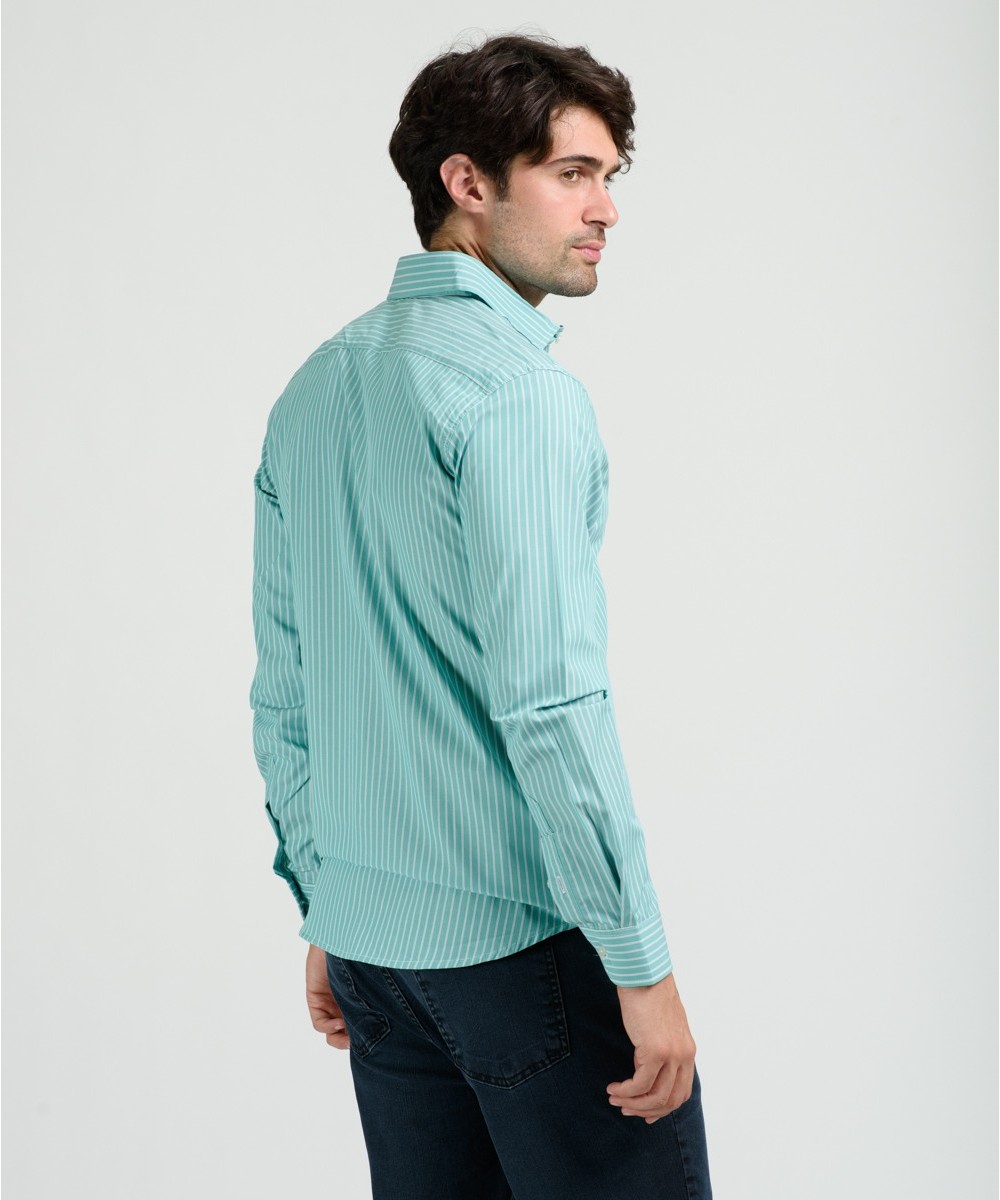 Camisa Milano Stripes Slim Fit