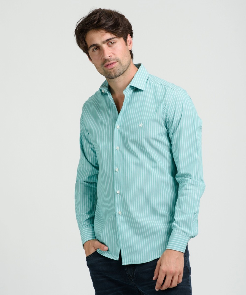 Camisa Milano Stripes Slim Fit