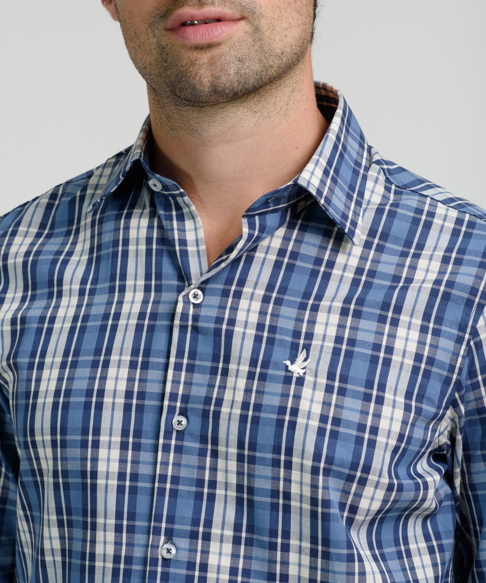 Camisa Milano Checks Slim Fit