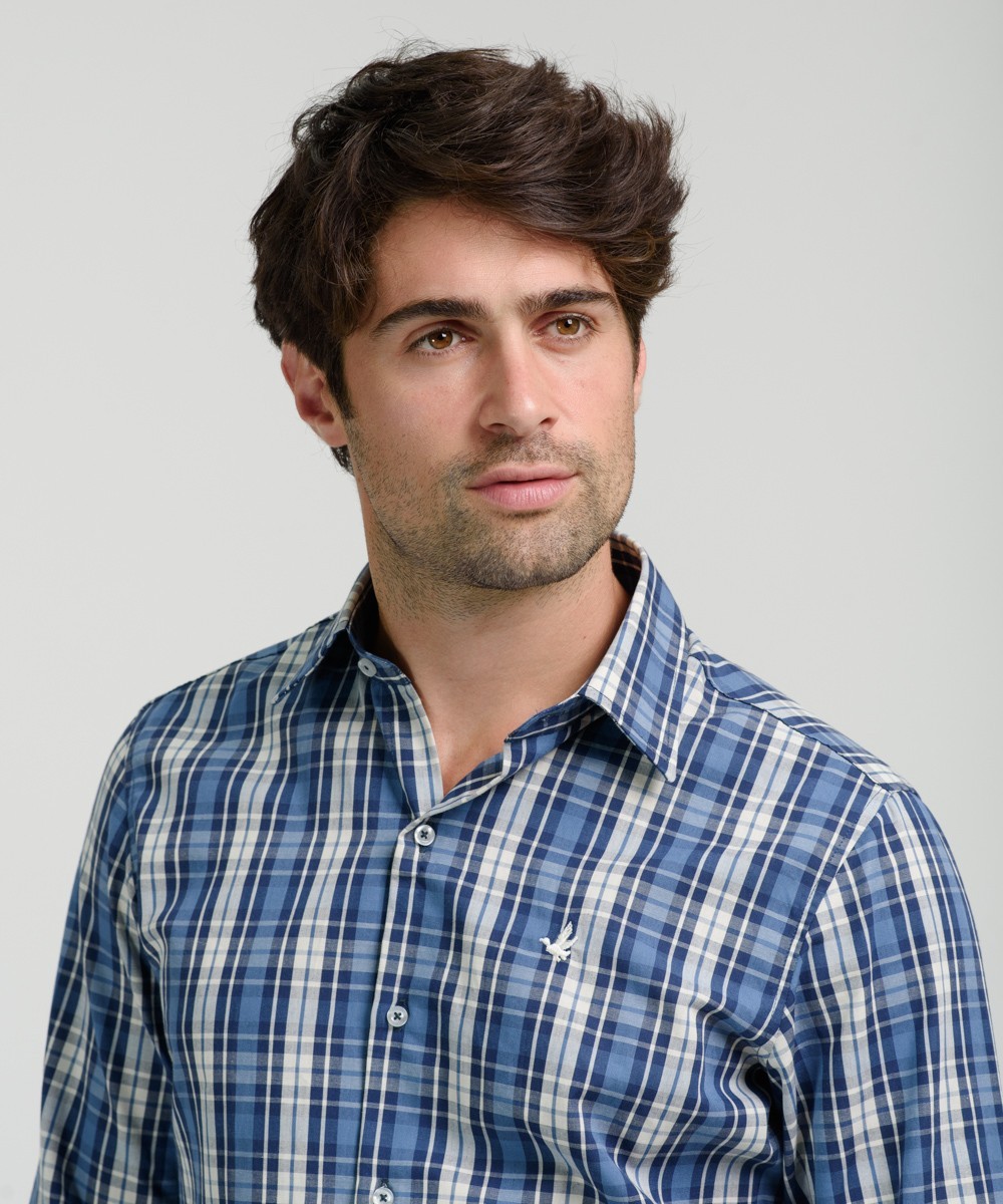 Camisa Milano Checks Slim Fit