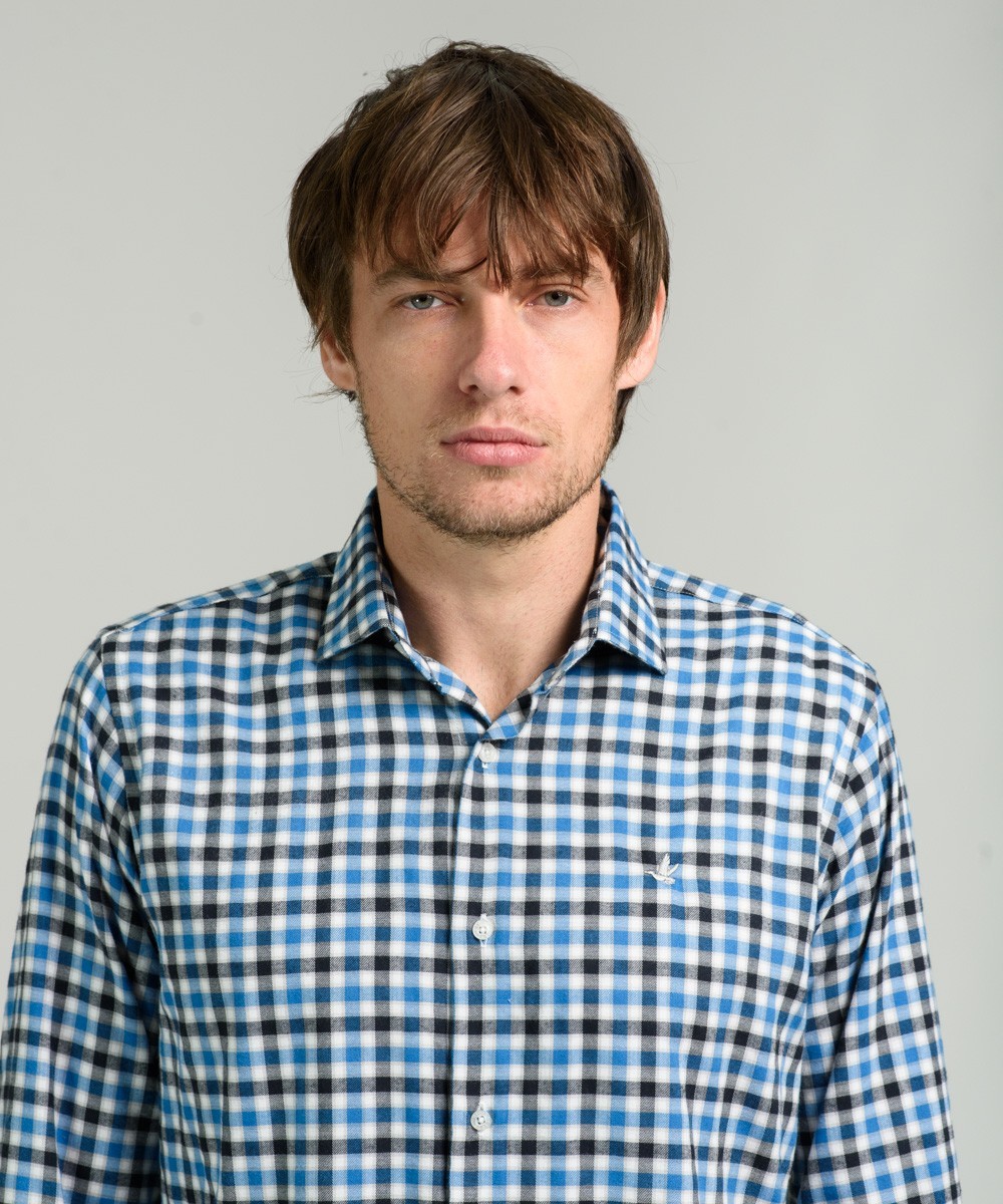 Camisa Milano Checks Slim Fit