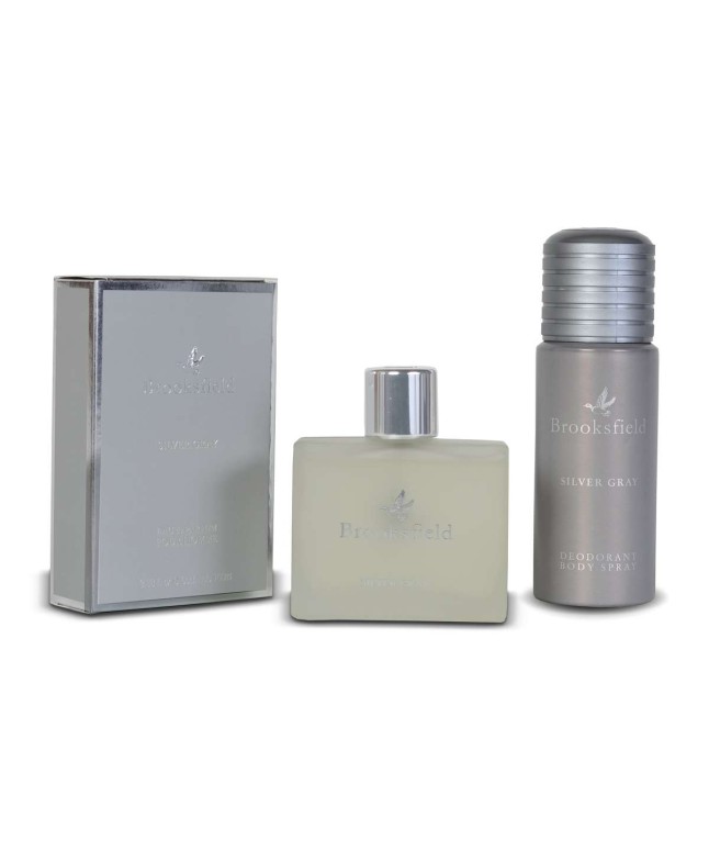 Pack Perfume Desodorante Silver Grey Hombre