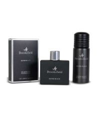 Pack Perfume Desodorante Silver Black Hombre Pack Perfume Desodorante Silver Black Hombre