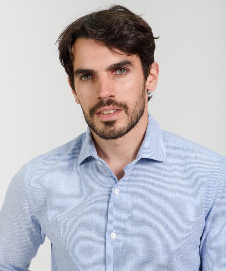 Camisa Milano Lino Striped 2