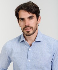 Camisa Milano Lino Striped