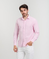 Camisa Milano Lino Striped