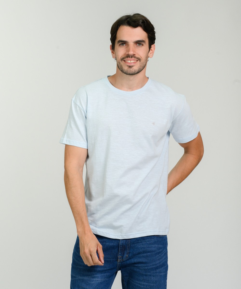 Remera Duck Embroidery Flame