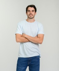 Remera Duck Embroidery Flame