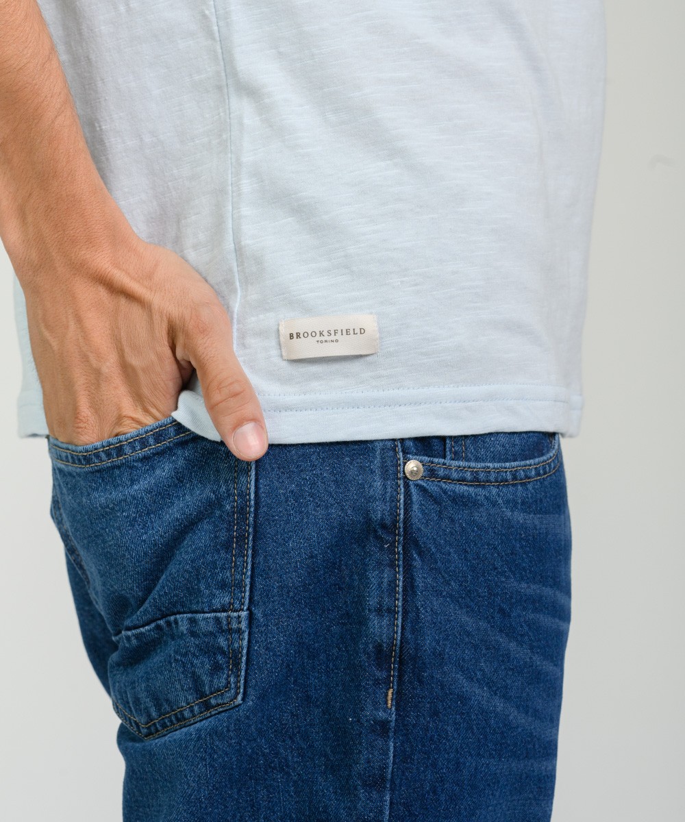 Remera Duck Embroidery Flame