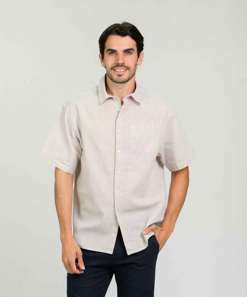 Camisa Trani Oversize Lino