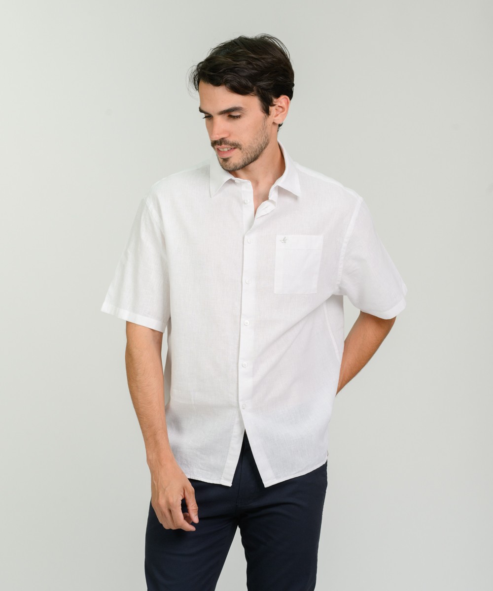 Camisa Trani Oversize Lino