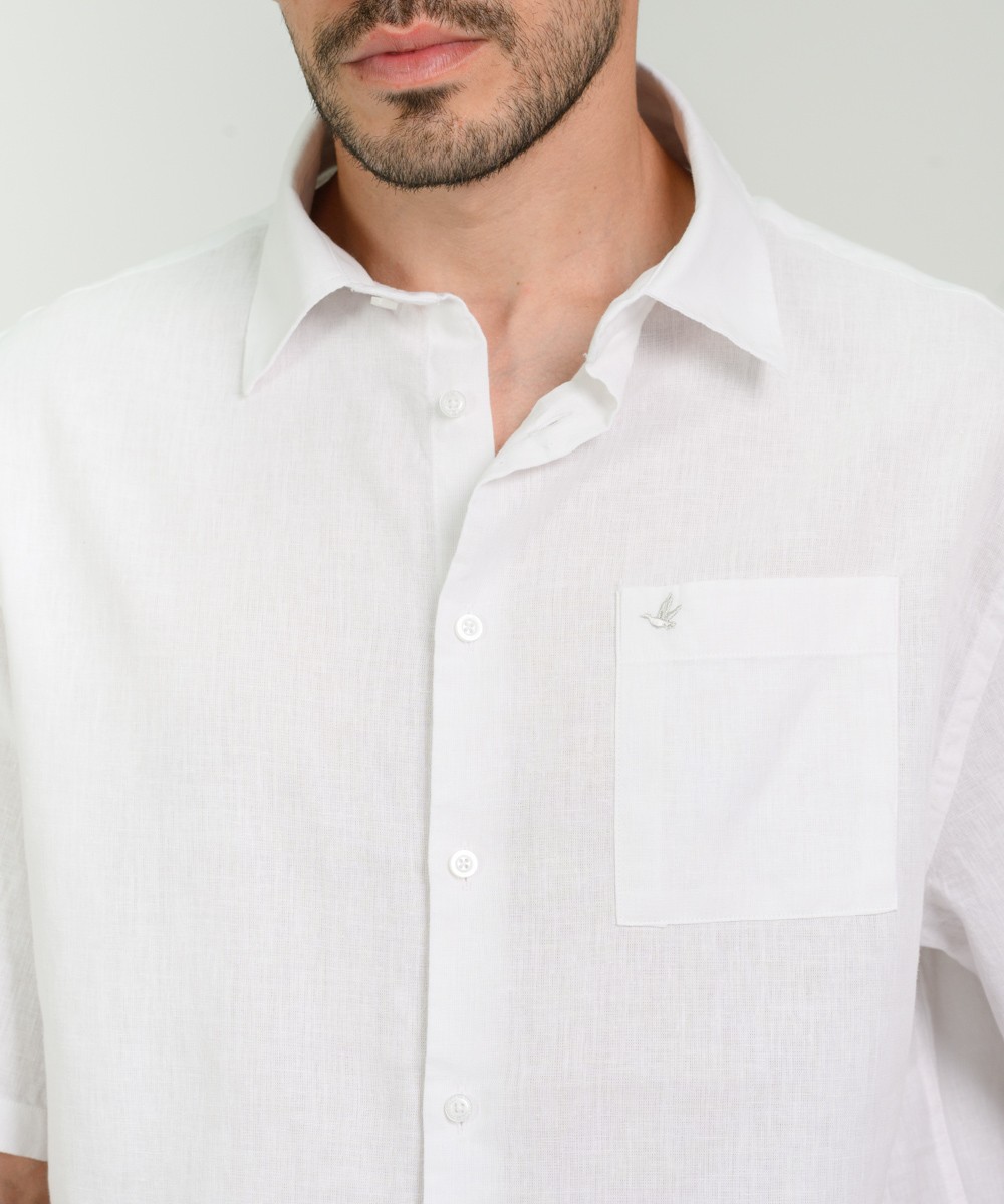 Camisa Trani Oversize Lino