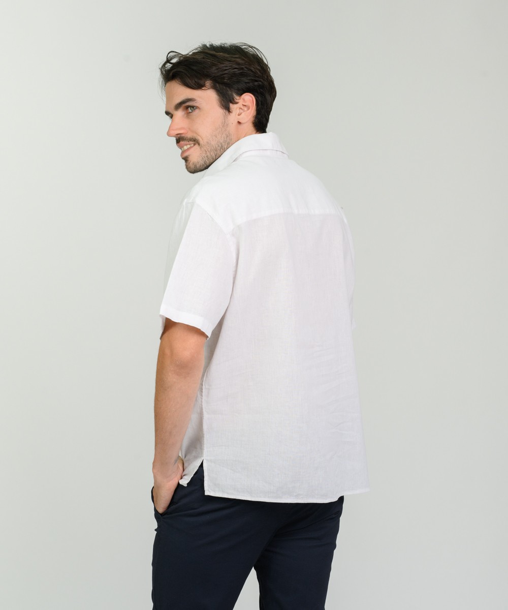 Camisa Trani Oversize Lino