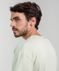 Remera Duck Embroidery Flame