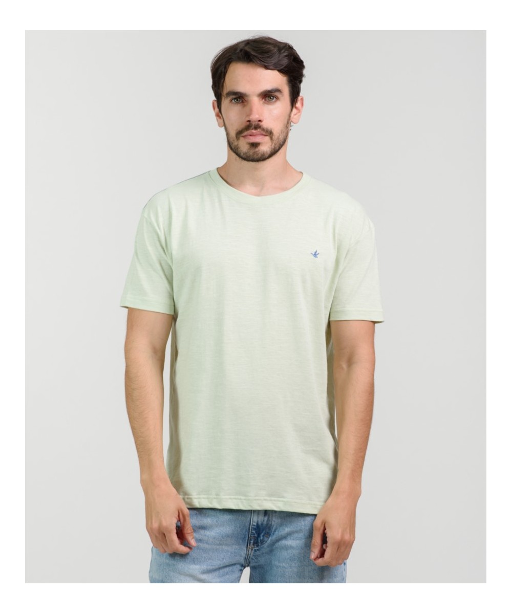 Remera Duck Embroidery Flame