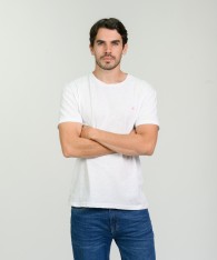 Remera Duck Embroidery Flame