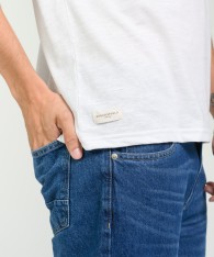 Remera Duck Embroidery Flame