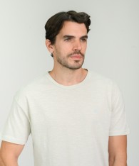 Remera Duck Embroidery Flame