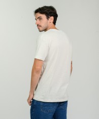 Remera Duck Embroidery Flame