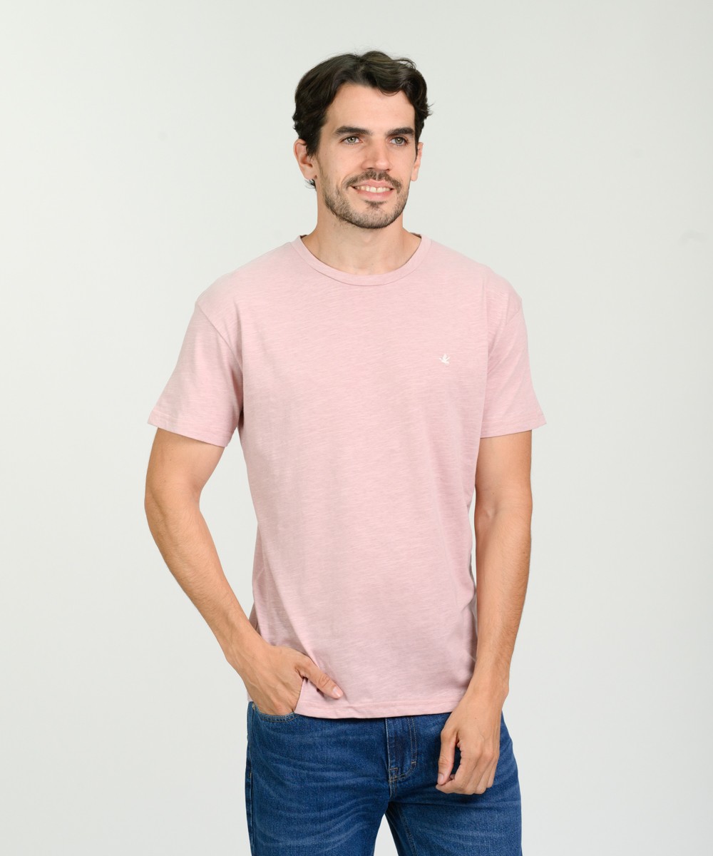 Remera Duck Embroidery Flame