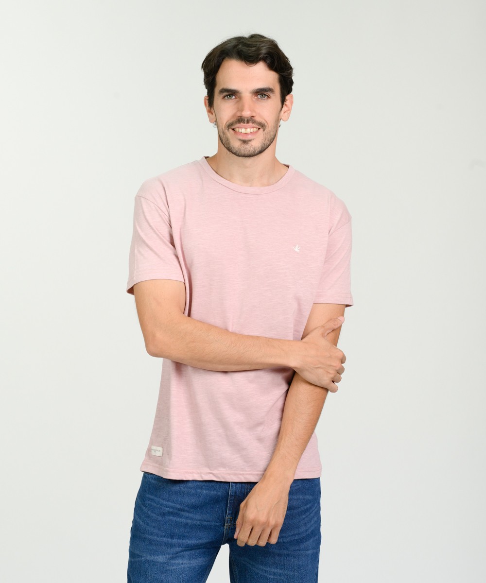 Remera Duck Embroidery Flame