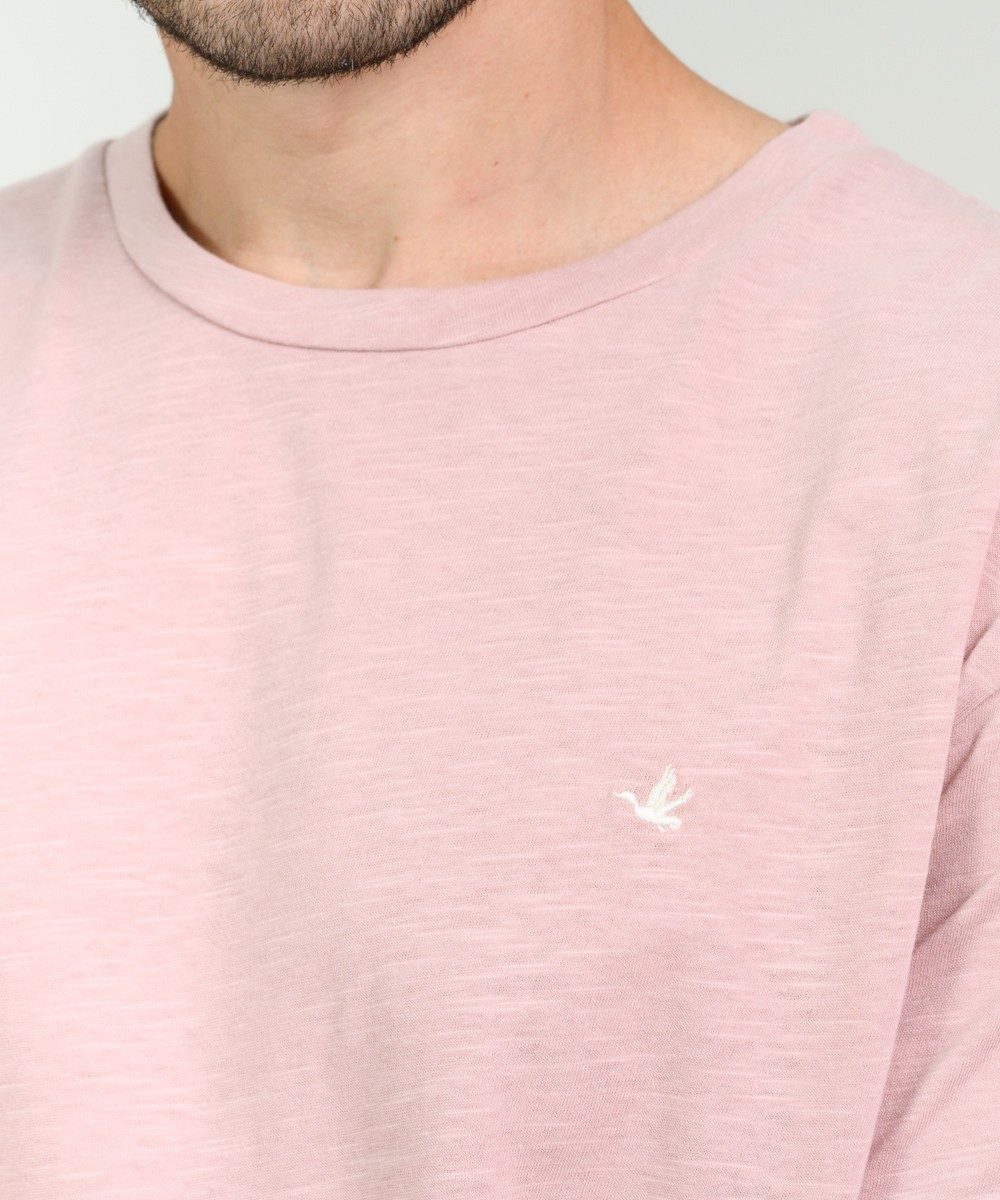 Remera Duck Embroidery Flame