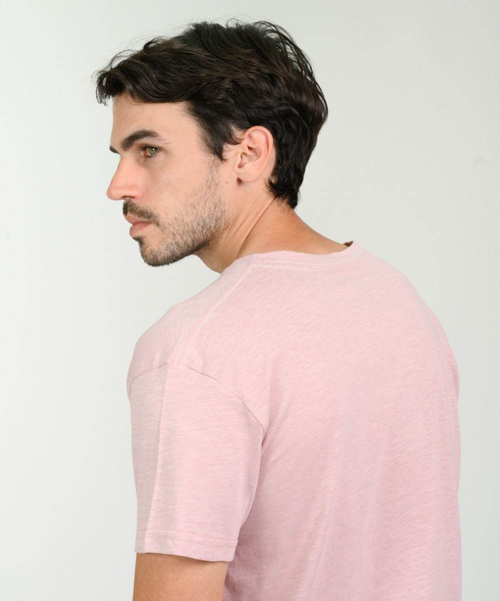 Remera Duck Embroidery Flame