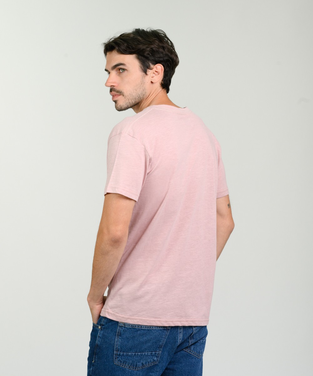 Remera Duck Embroidery Flame