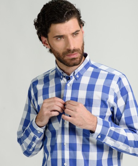 Camisa Brighton Checks Pocket 2