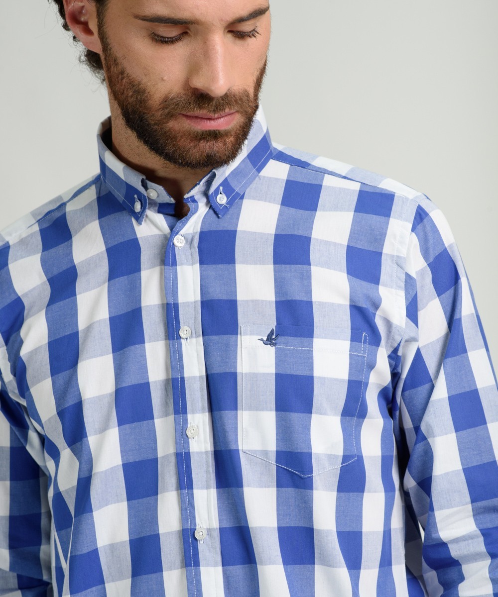 Camisa Brighton Checks Pocket