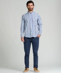 Camisa Brighton Checks Pocket