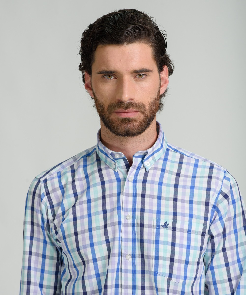 Camisa Brighton Checks Pocket