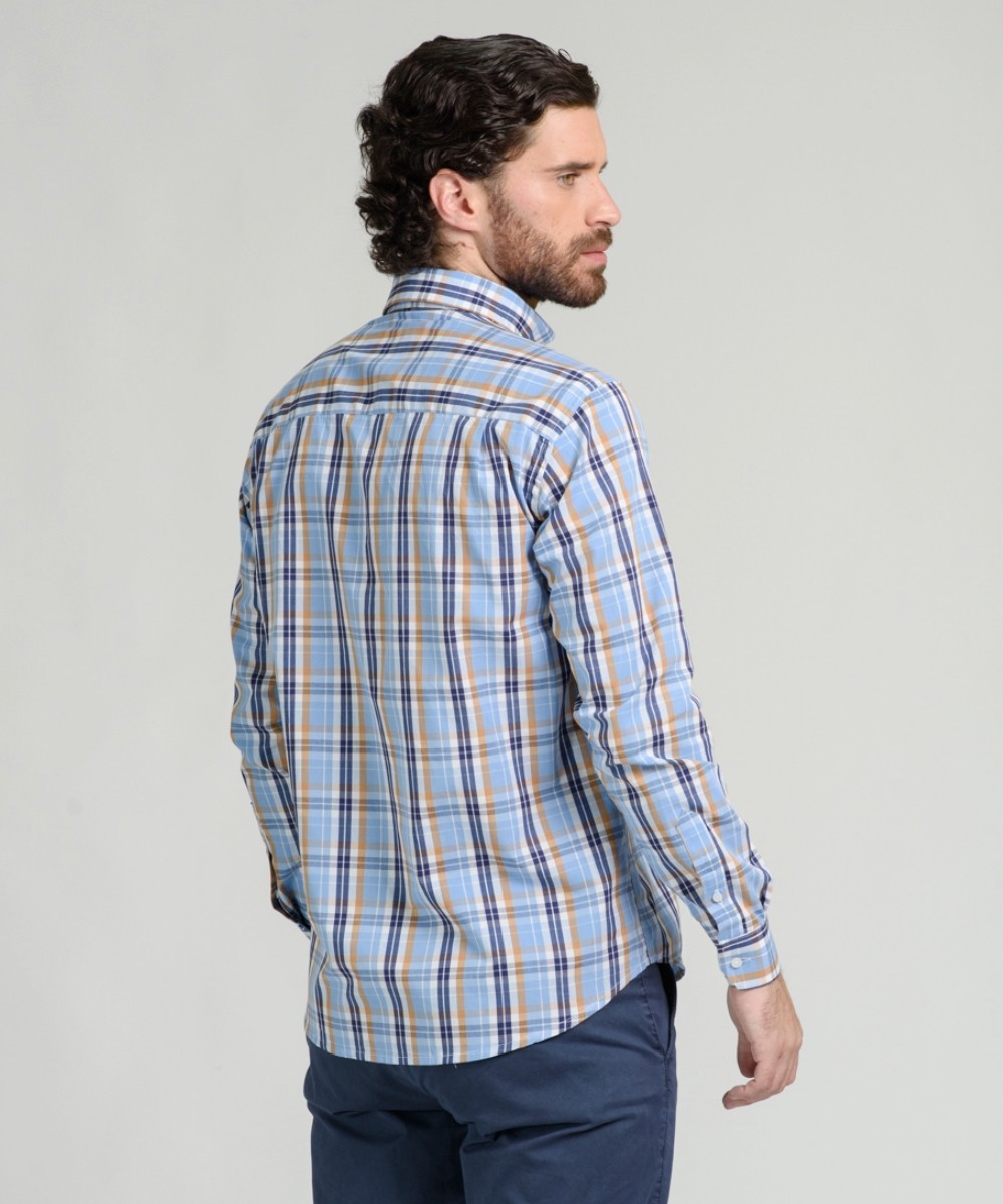 Camisa Brighton Checks Pocket