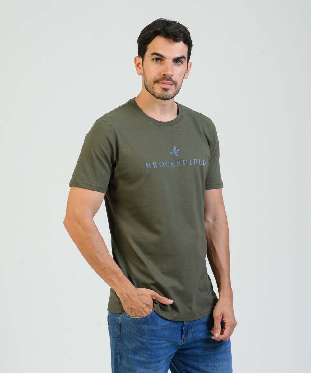 Remera Print Logo 3D